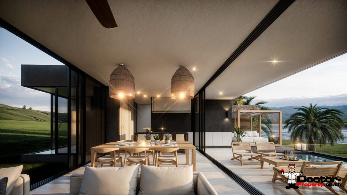 Luxury Modern 4 Bedroom Pool Villa in Plai Laem, Koh Samui – For Sale